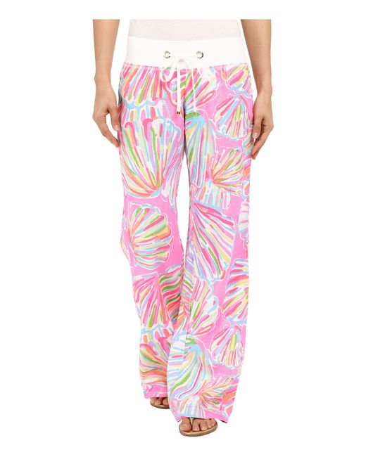 Lilly Pulitzer Beach Pant in Pink Lyst